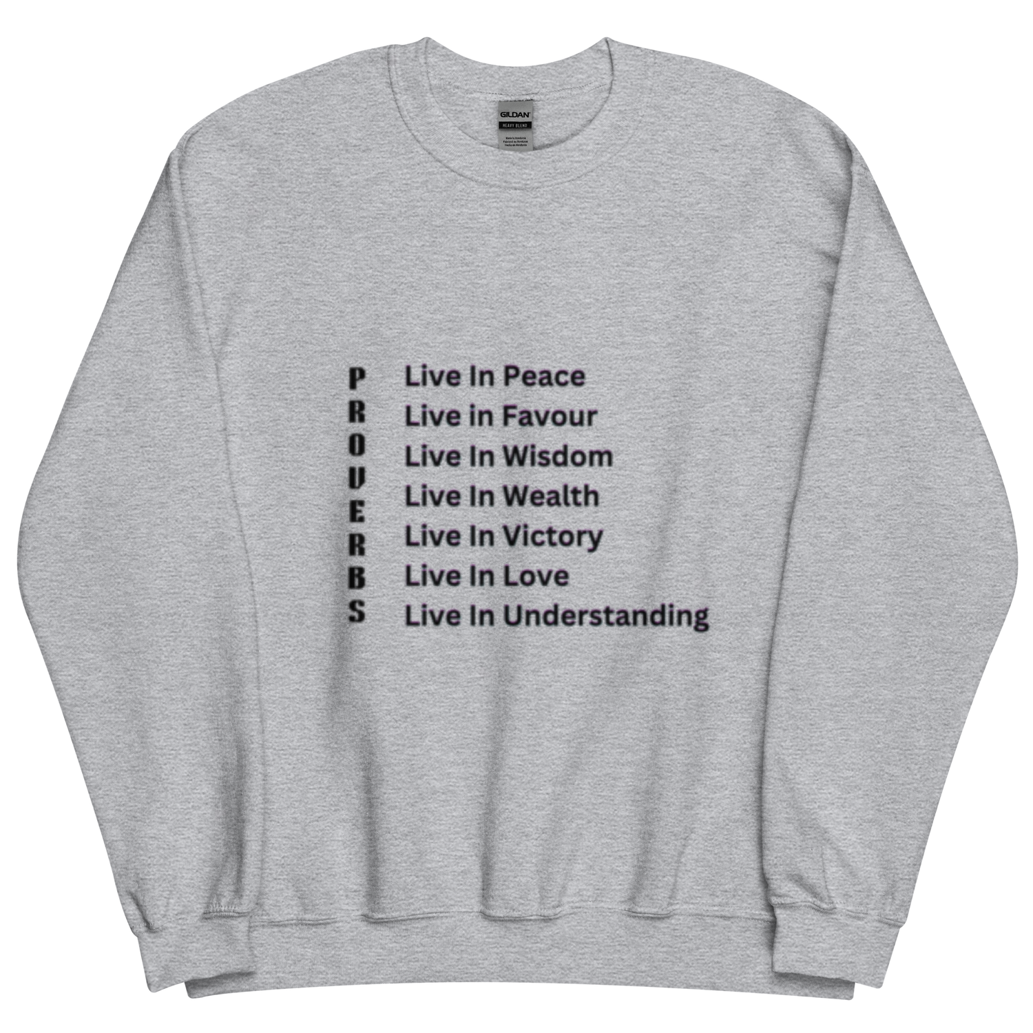 Proverbs Scripture Crewneck
