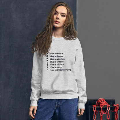 Proverbs Scripture Crewneck