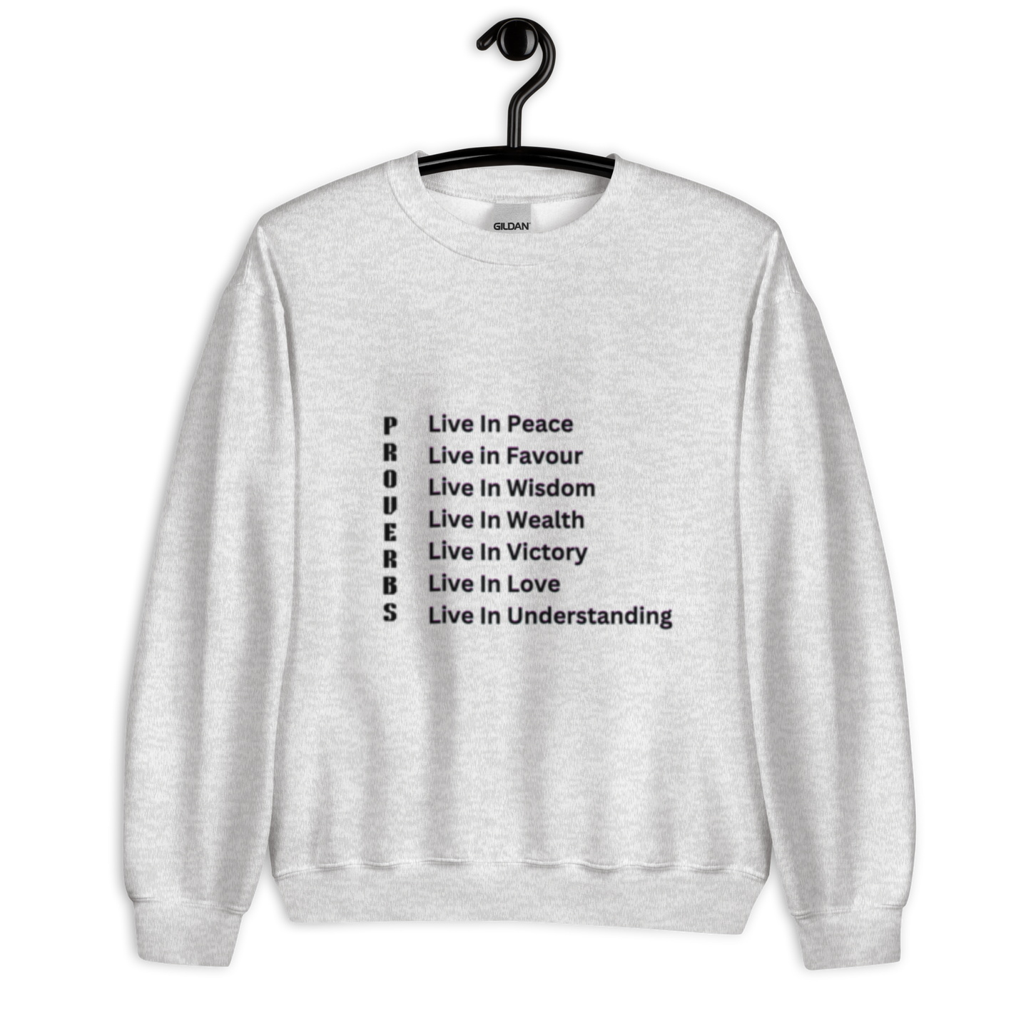 Proverbs Scripture Crewneck