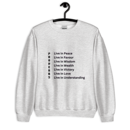 Proverbs Scripture Crewneck