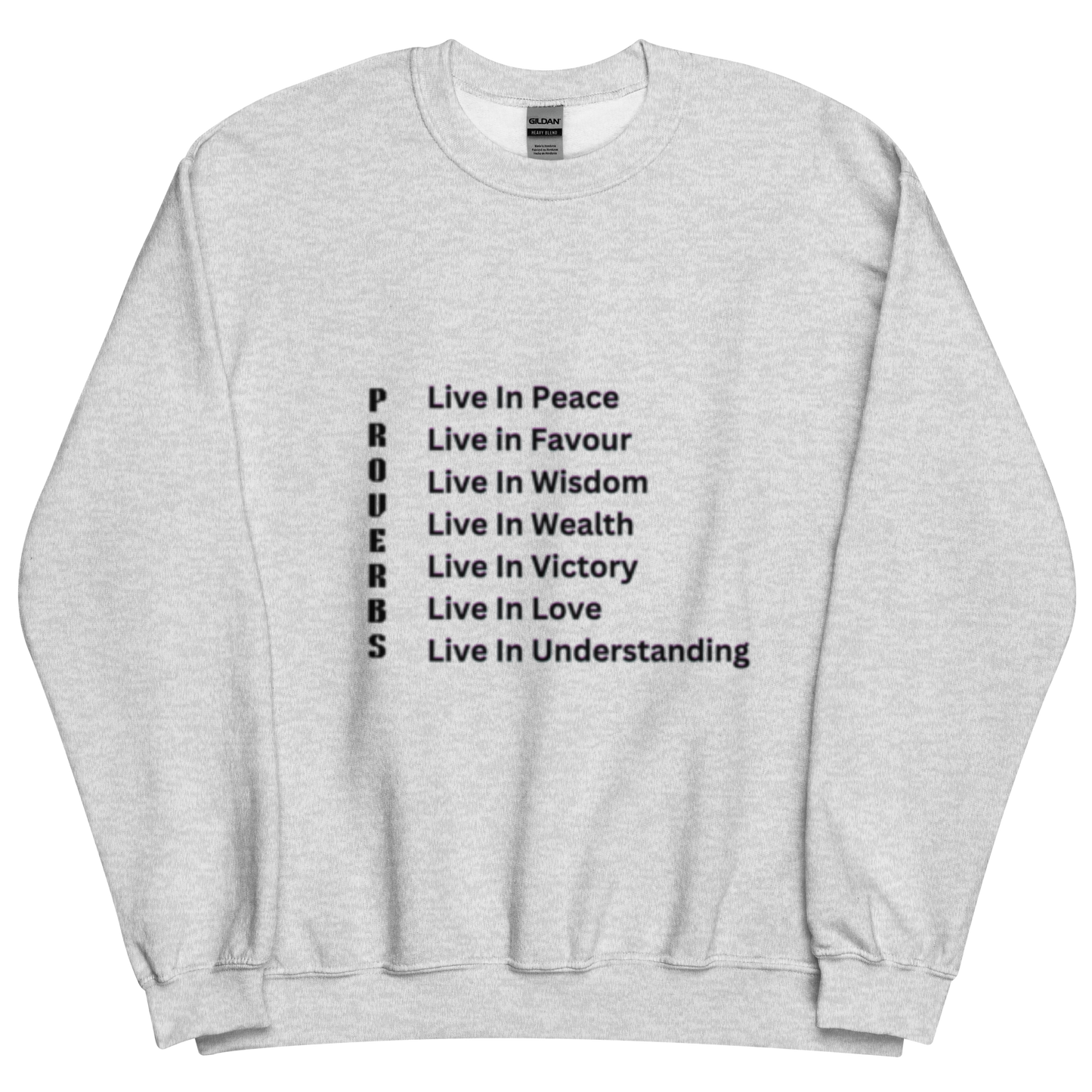 Proverbs Scripture Crewneck