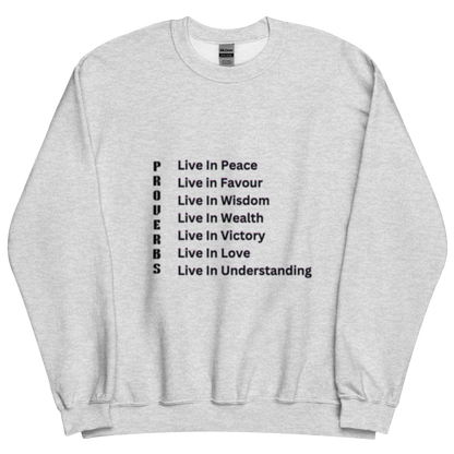 Proverbs Scripture Crewneck
