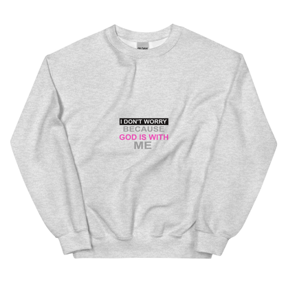 I Don't Worry Christian Crewneck