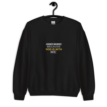 I Don't Worry Christian Crewneck