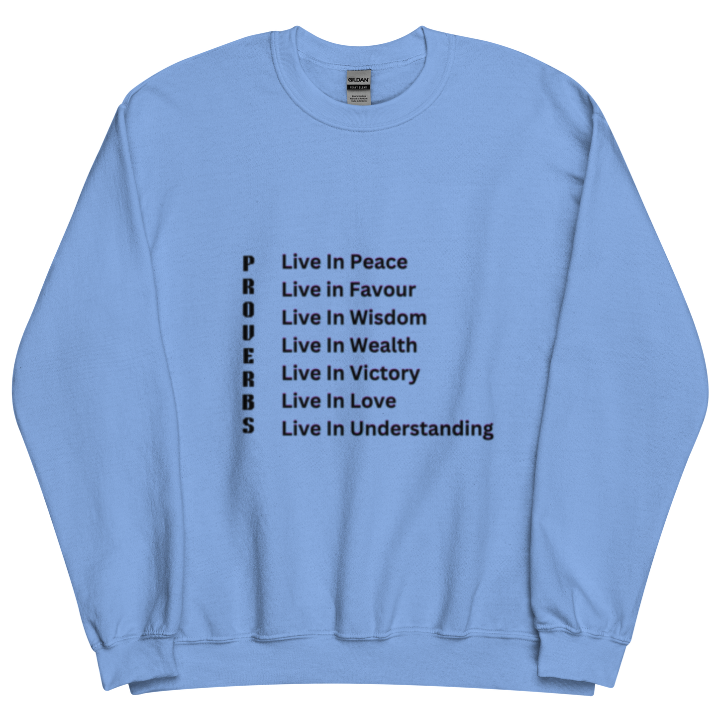 Proverbs Scripture Crewneck