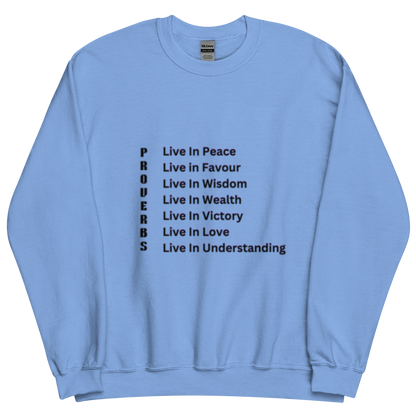 Proverbs Scripture Crewneck