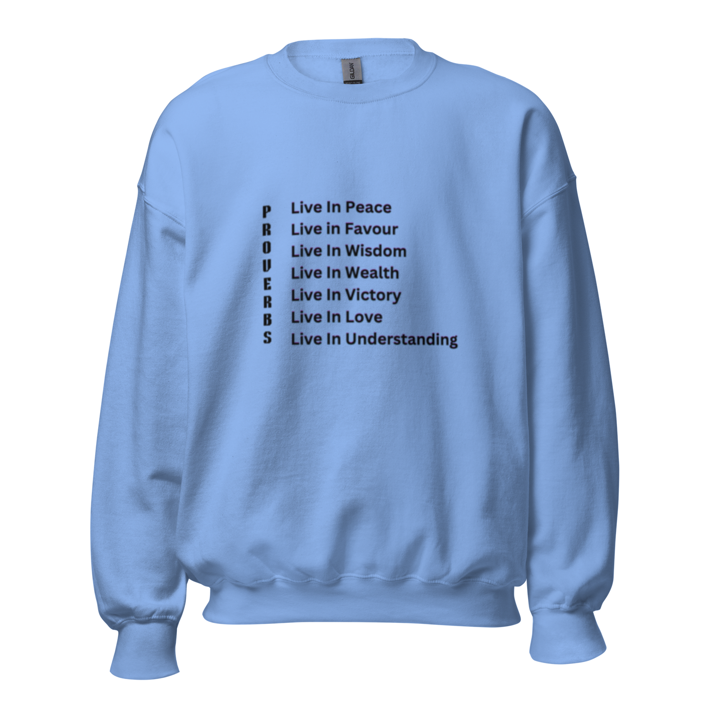 Proverbs Scripture Crewneck