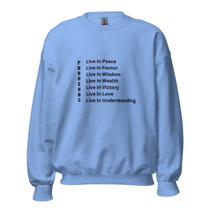 Proverbs Scripture Crewneck