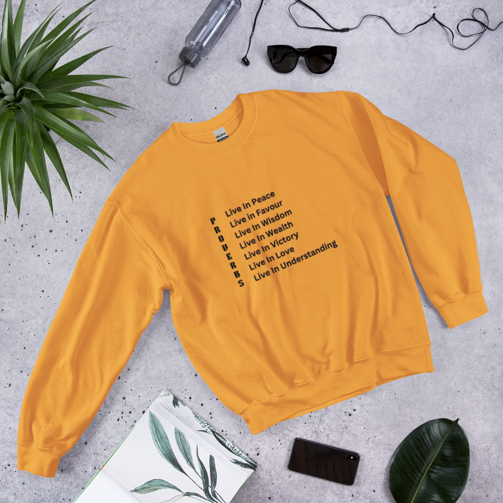 Proverbs Scripture Crewneck