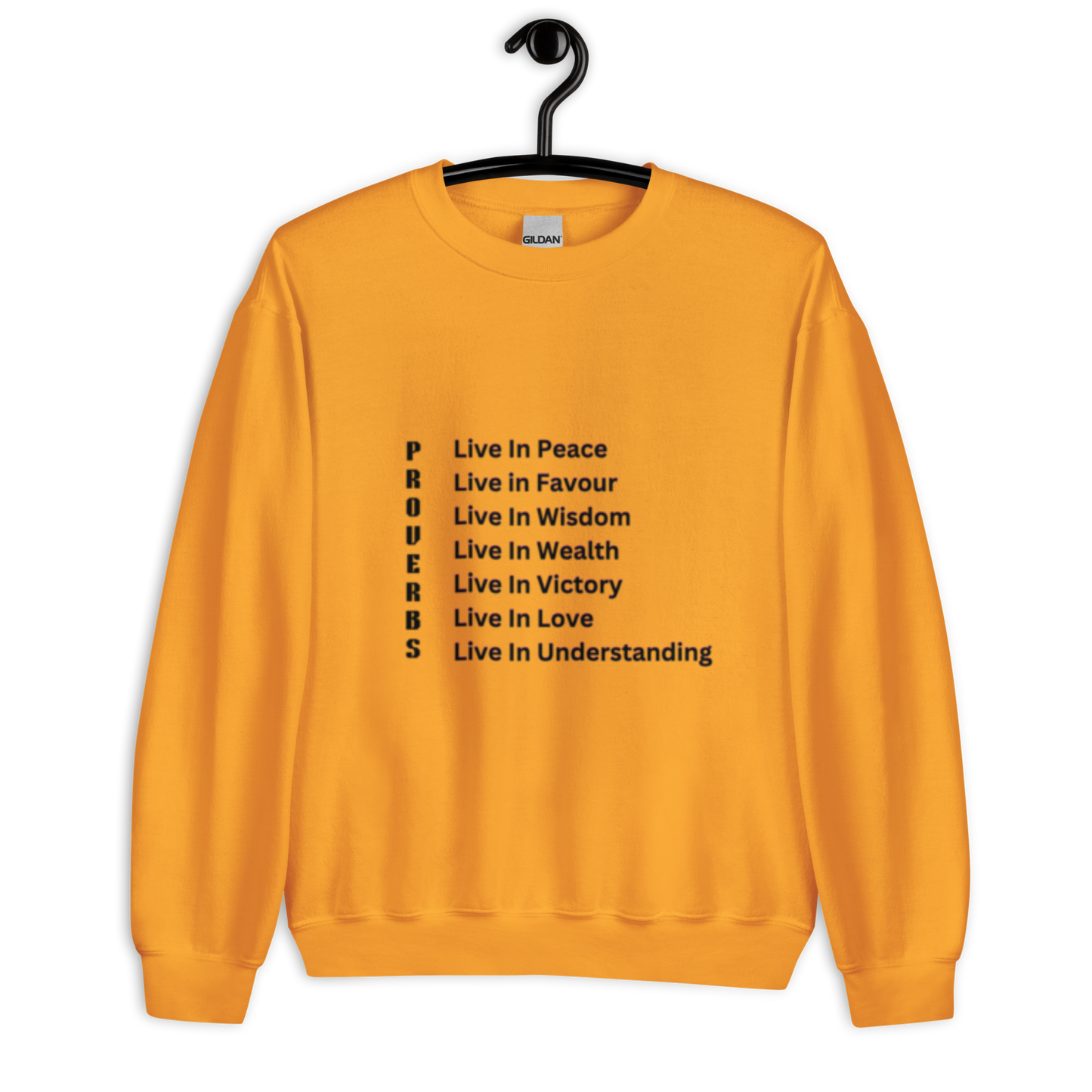 Proverbs Scripture Crewneck