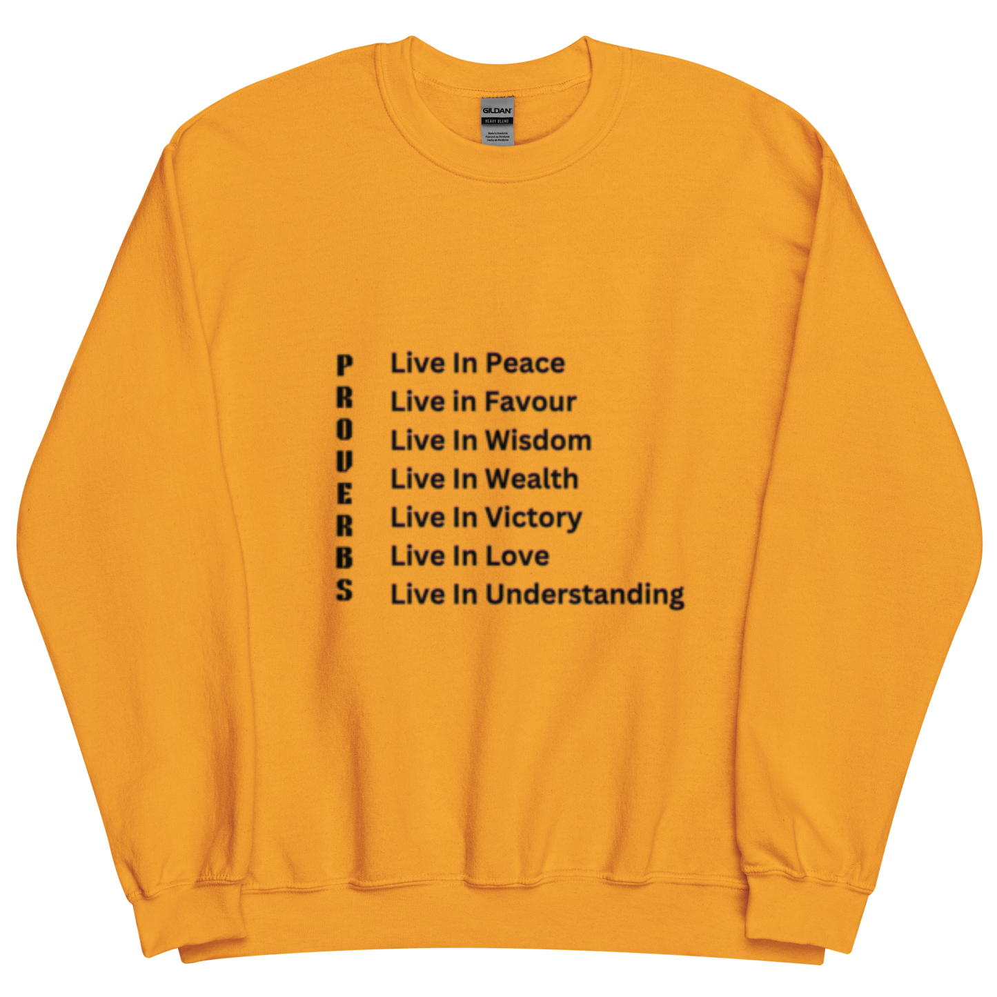Proverbs Scripture Crewneck
