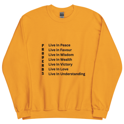 Proverbs Scripture Crewneck