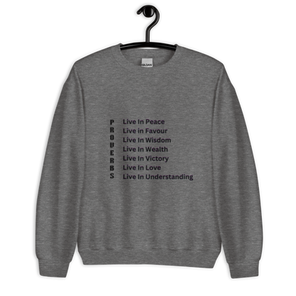 Proverbs Scripture Crewneck