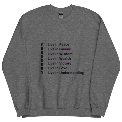 Proverbs Scripture Crewneck