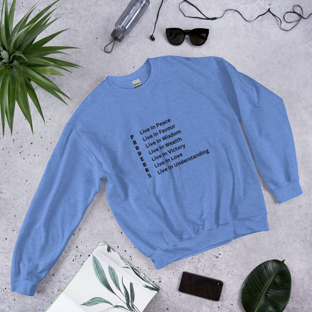 Proverbs Scripture Crewneck