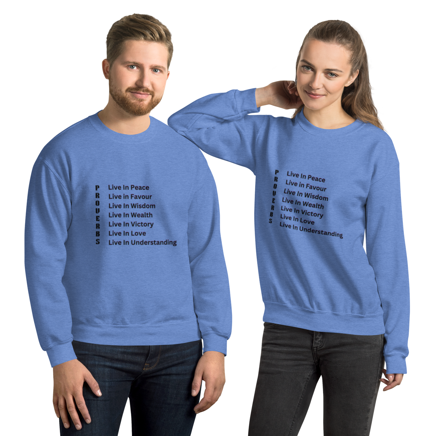 Proverbs Scripture Crewneck