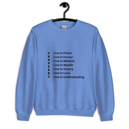 Proverbs Scripture Crewneck