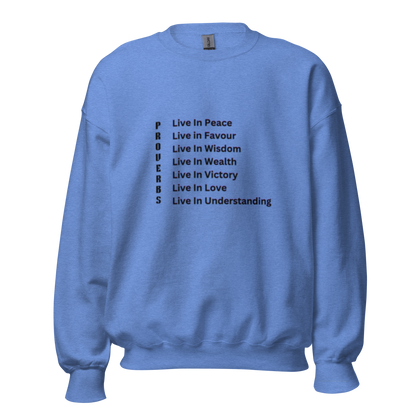 Proverbs Scripture Crewneck