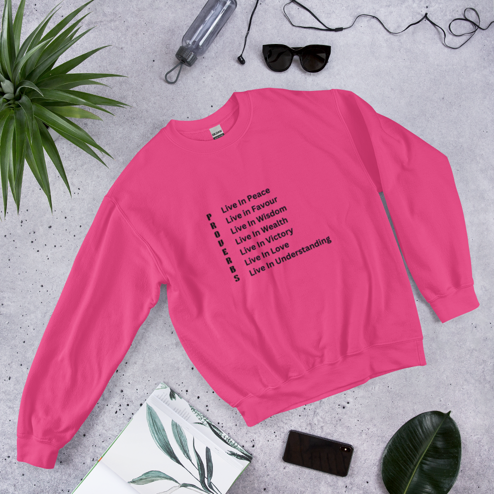 Proverbs Scripture Crewneck