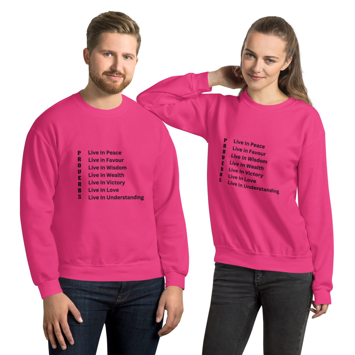 Proverbs Scripture Crewneck