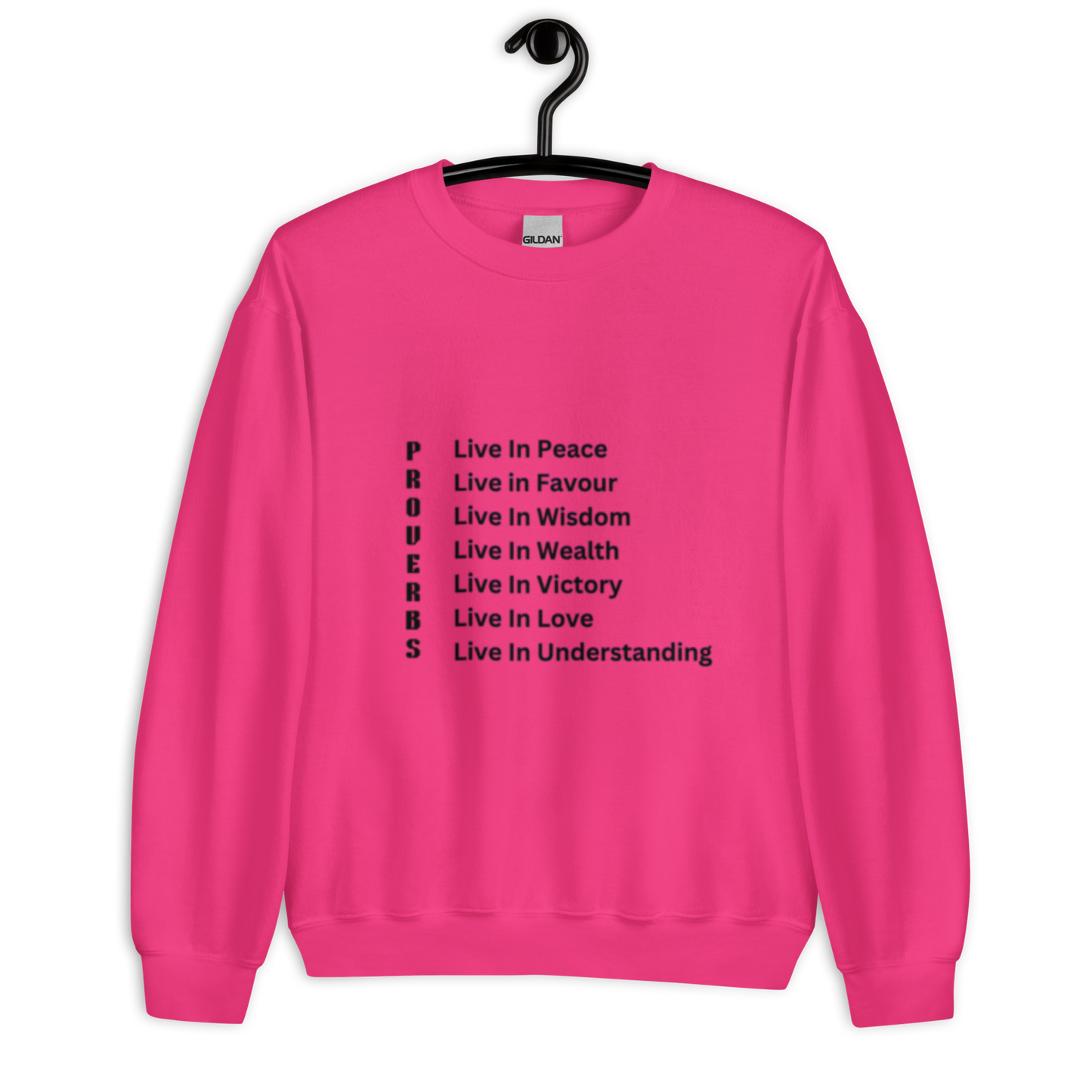 Proverbs Scripture Crewneck