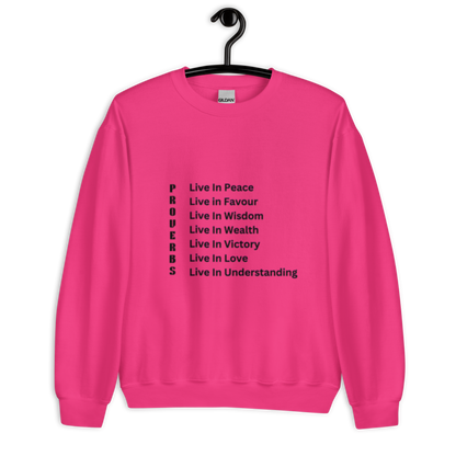 Proverbs Scripture Crewneck