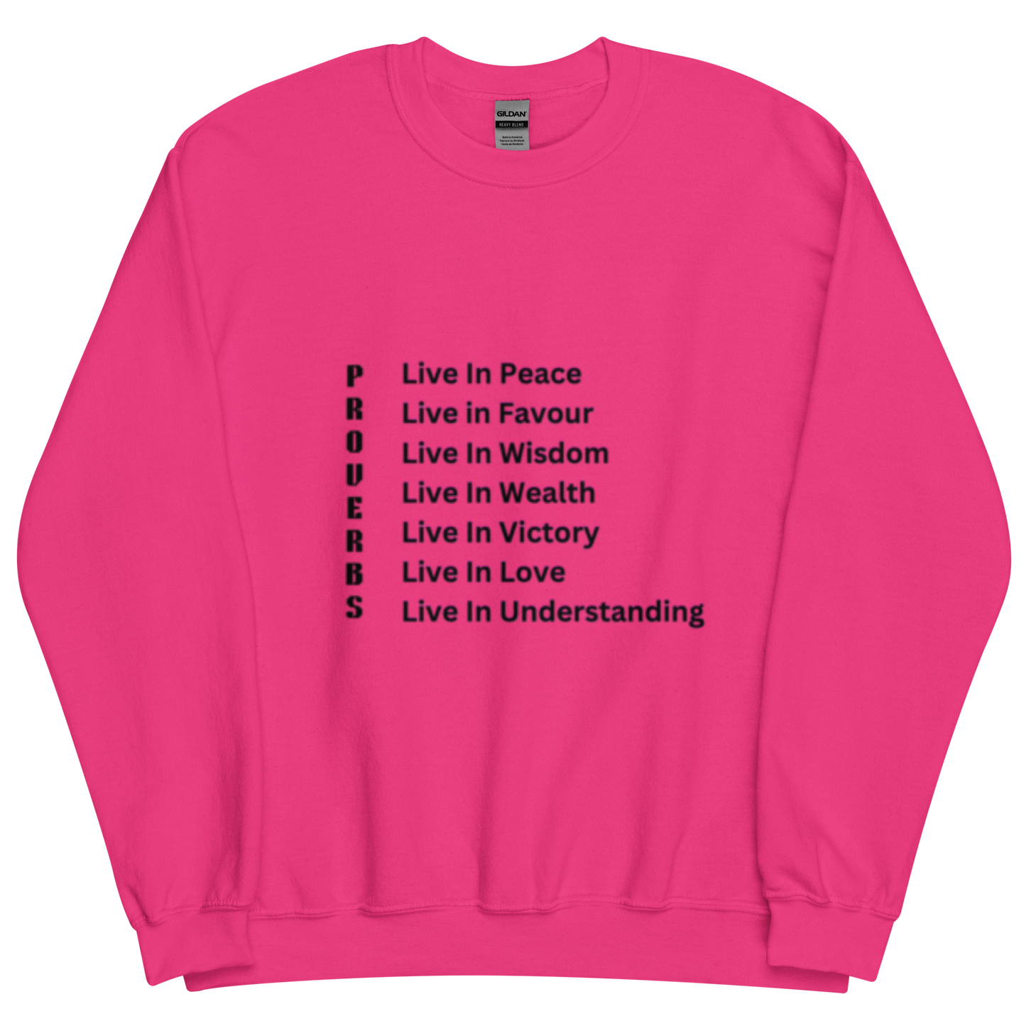 Proverbs Scripture Crewneck