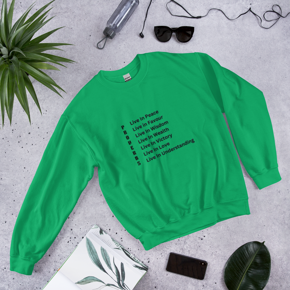 Proverbs Scripture Crewneck