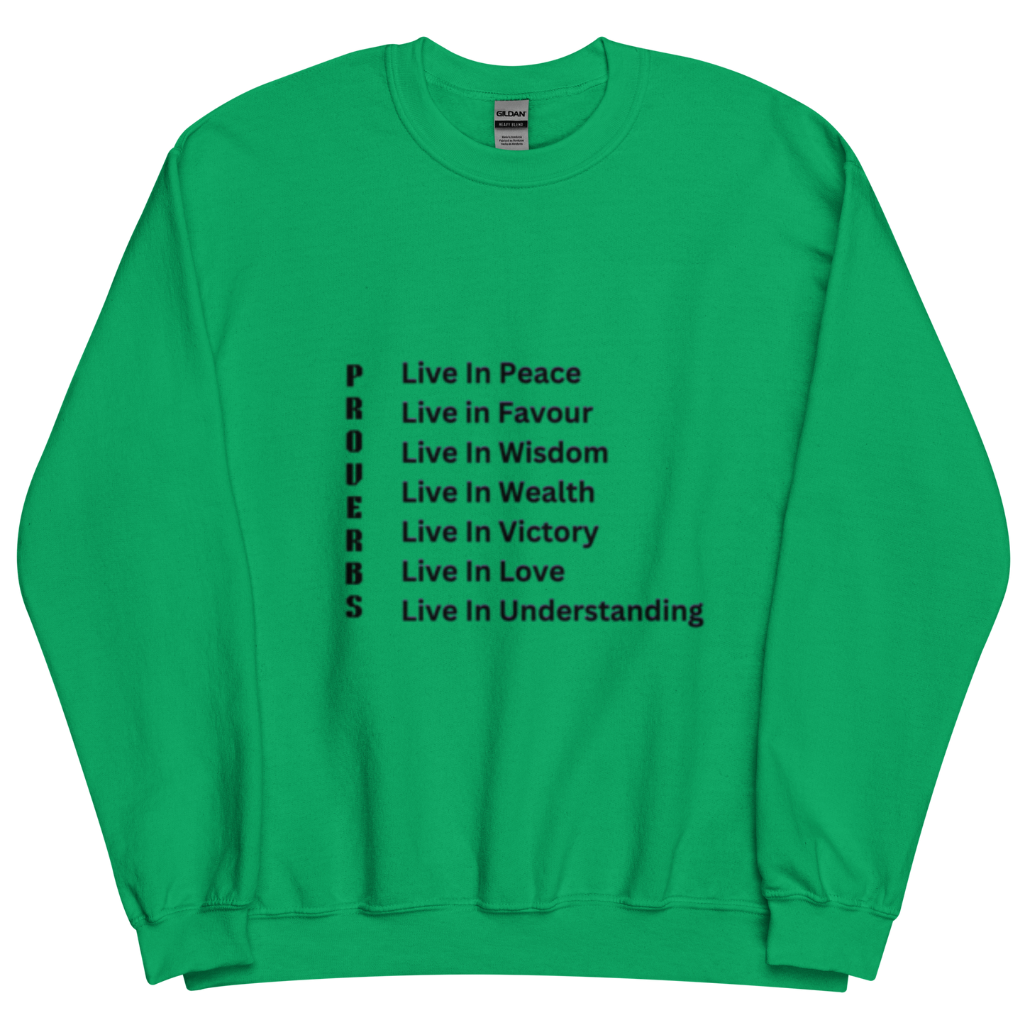 Proverbs Scripture Crewneck