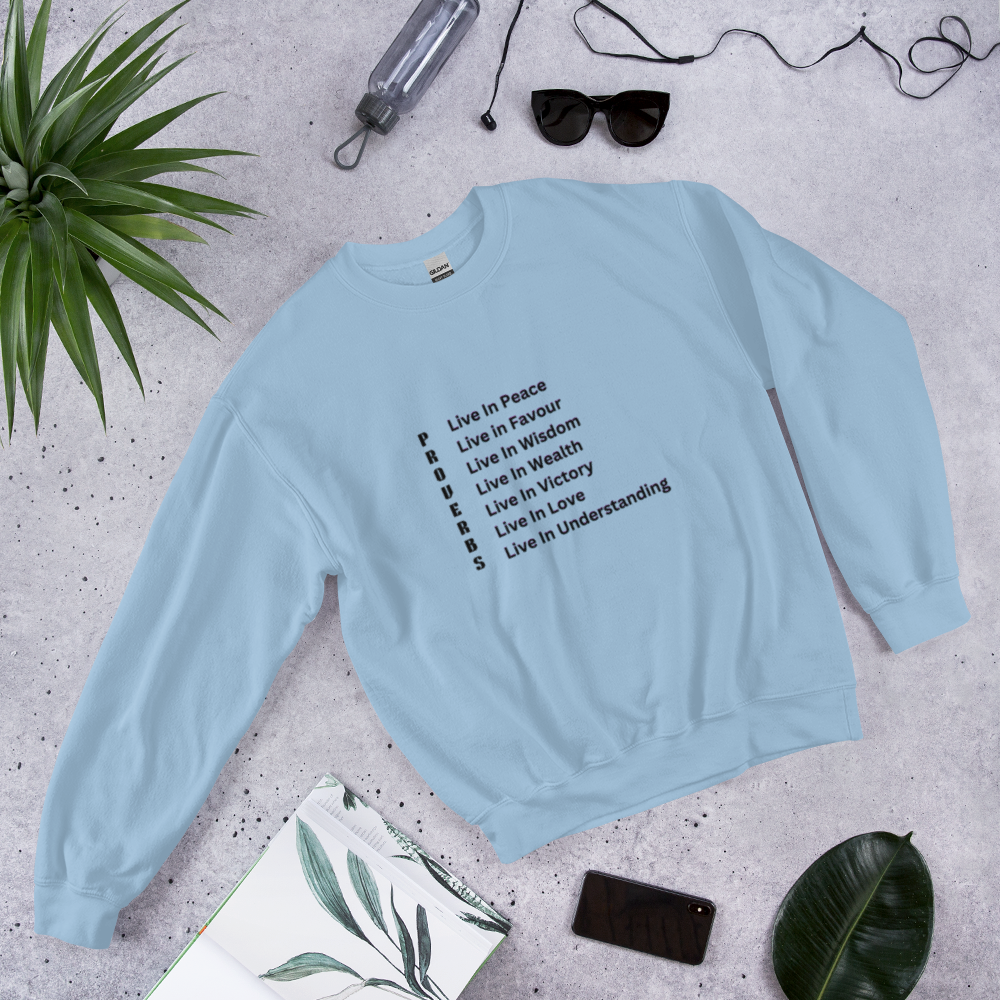 Proverbs Scripture Crewneck