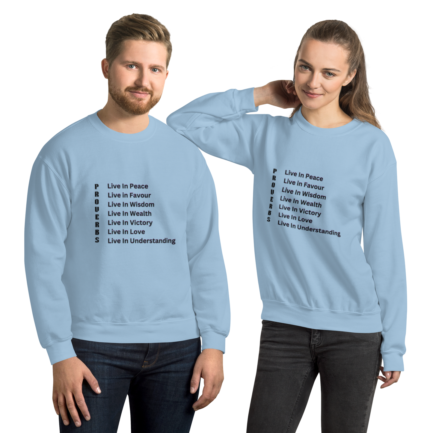 Proverbs Scripture Crewneck