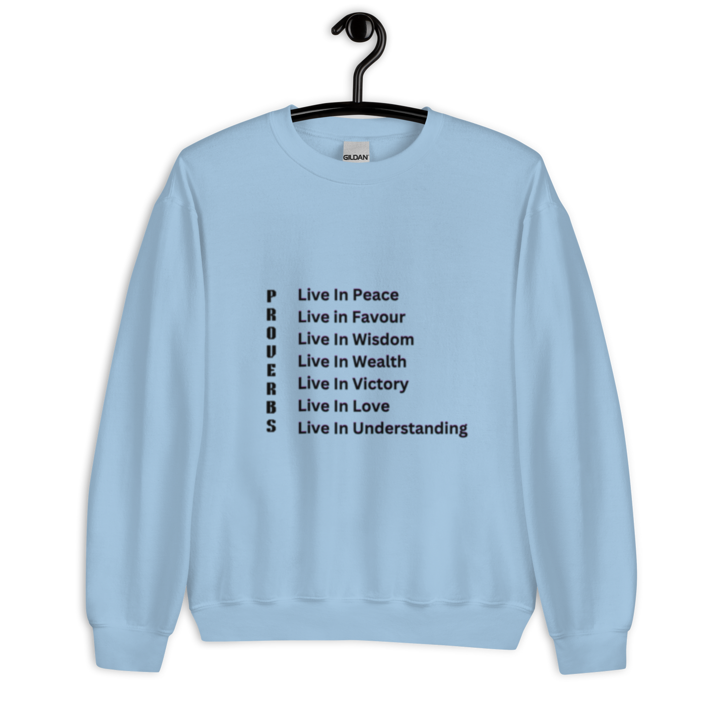 Proverbs Scripture Crewneck