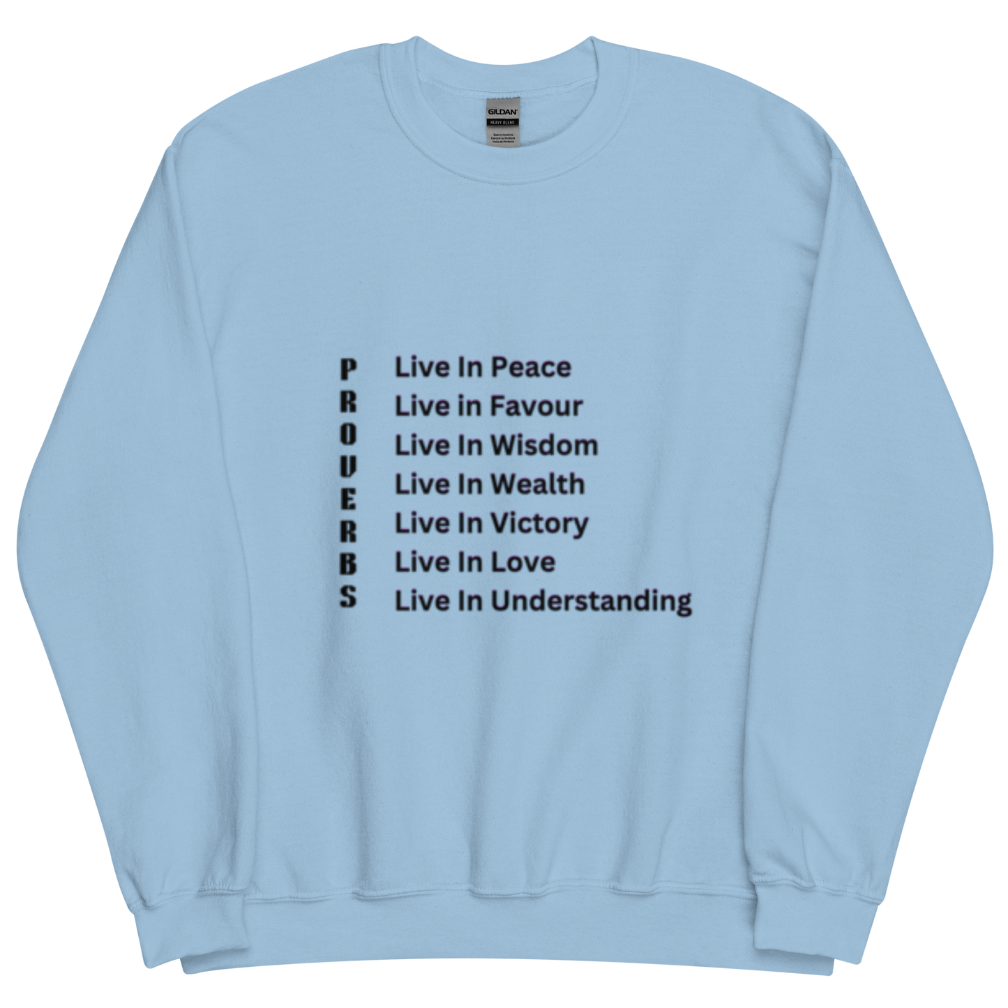 Proverbs Scripture Crewneck