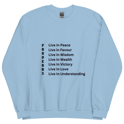 Proverbs Scripture Crewneck
