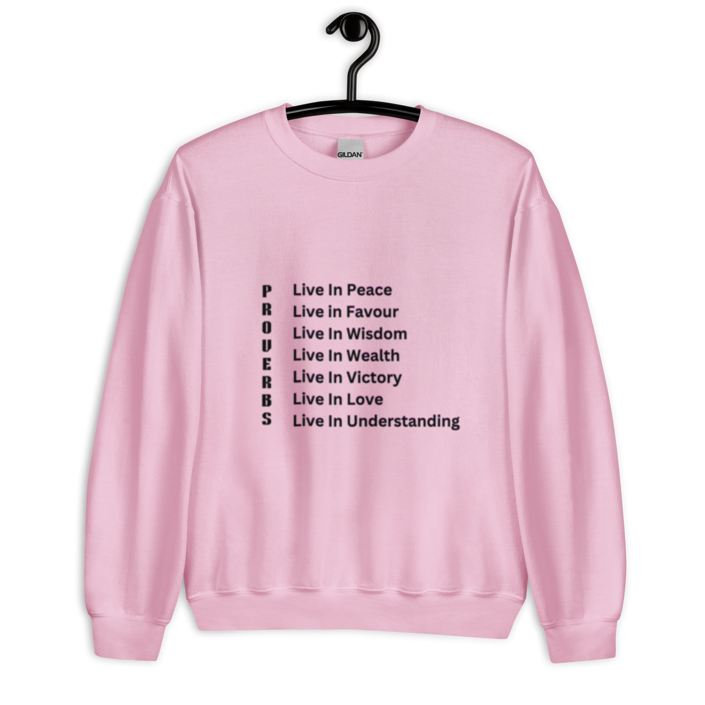 Proverbs Scripture Crewneck