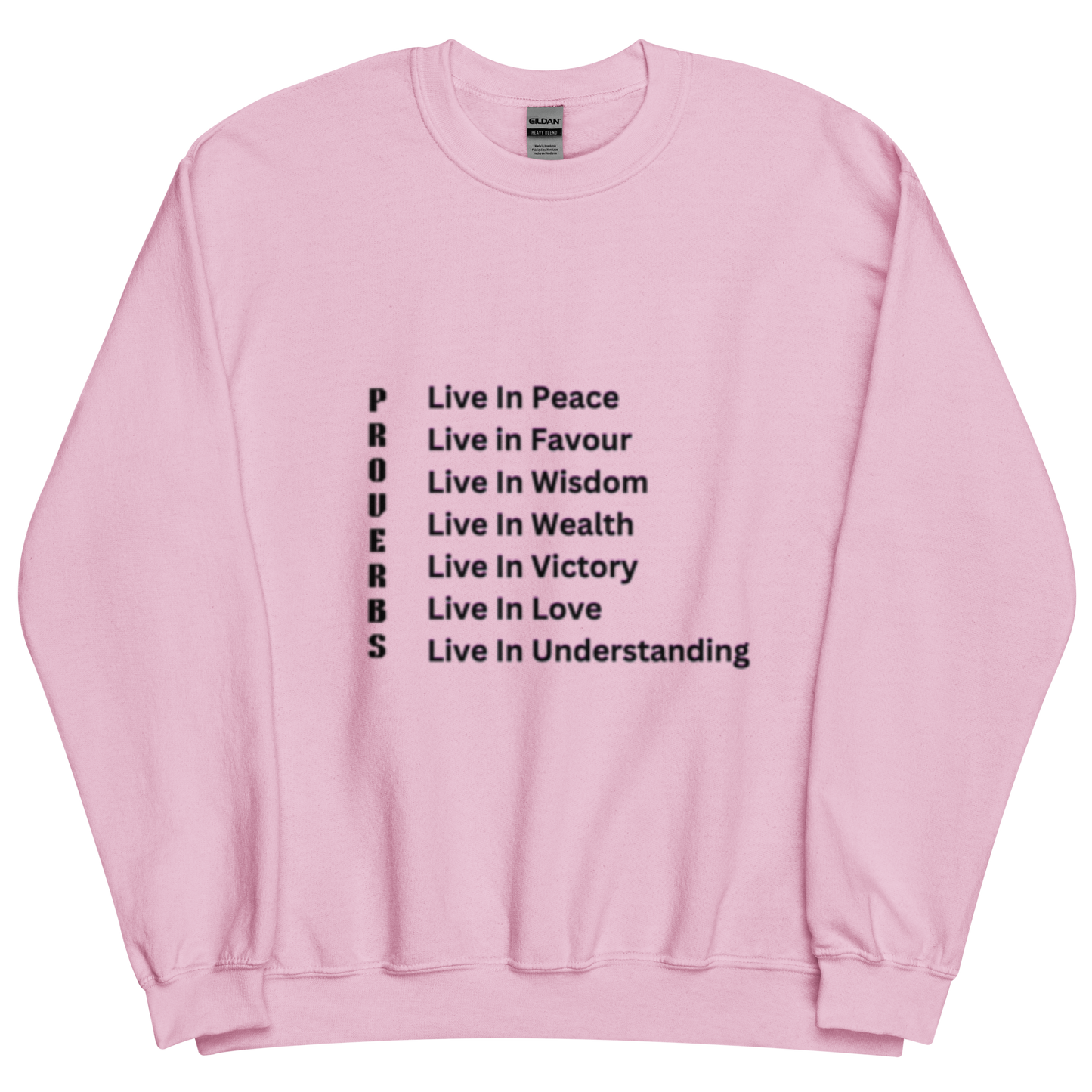 Proverbs Scripture Crewneck