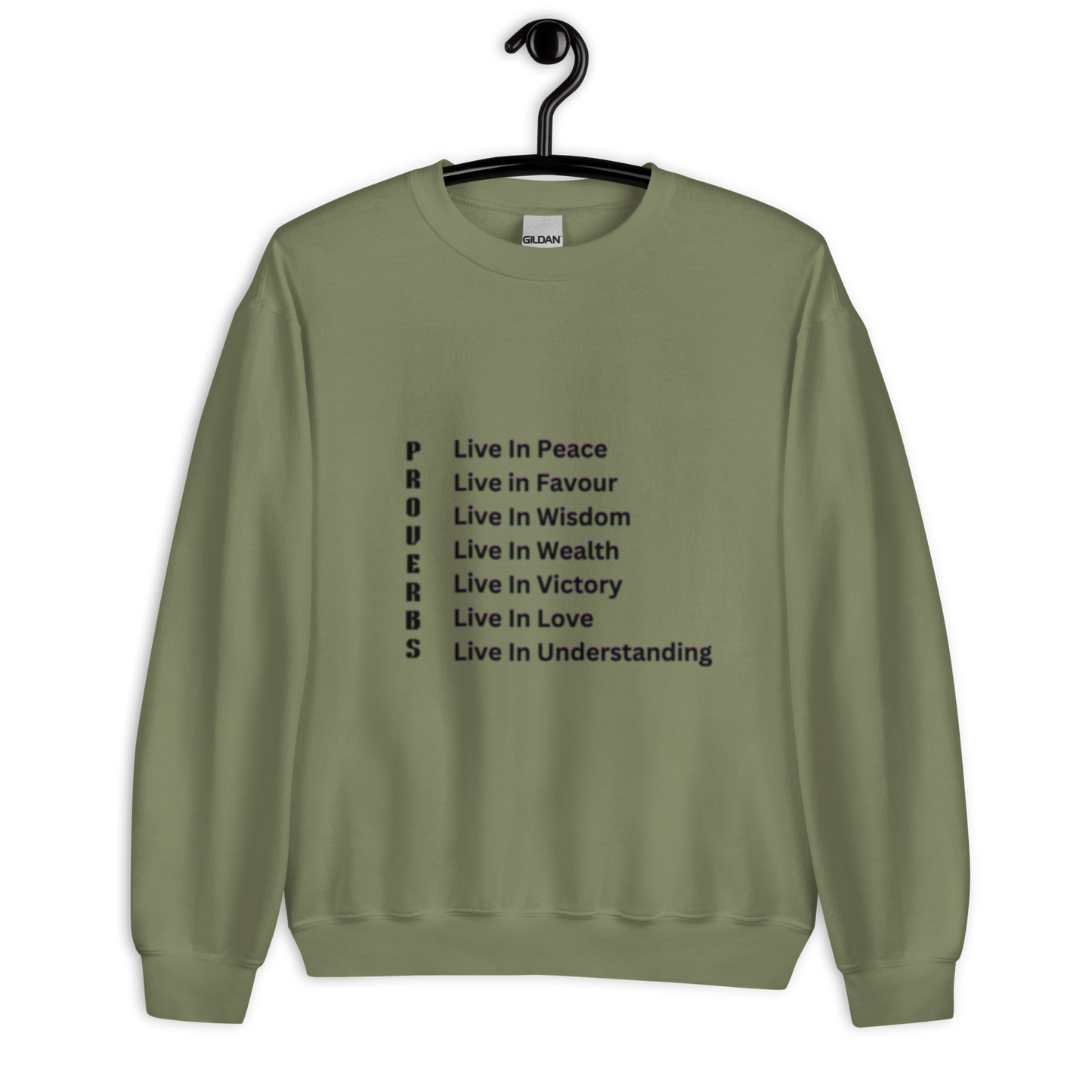 Proverbs Scripture Crewneck