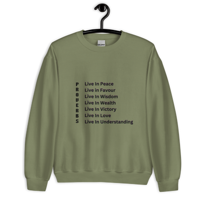 Proverbs Scripture Crewneck