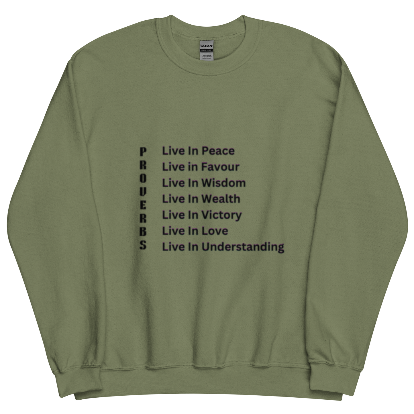 Proverbs Scripture Crewneck