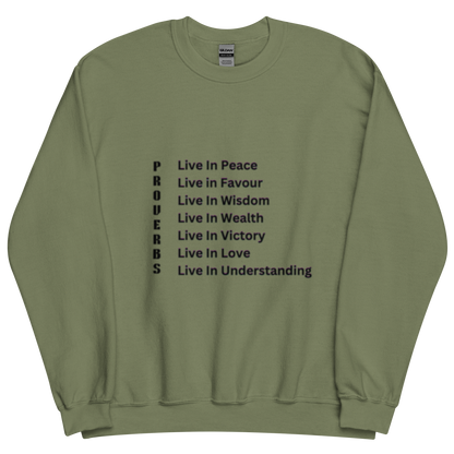 Proverbs Scripture Crewneck