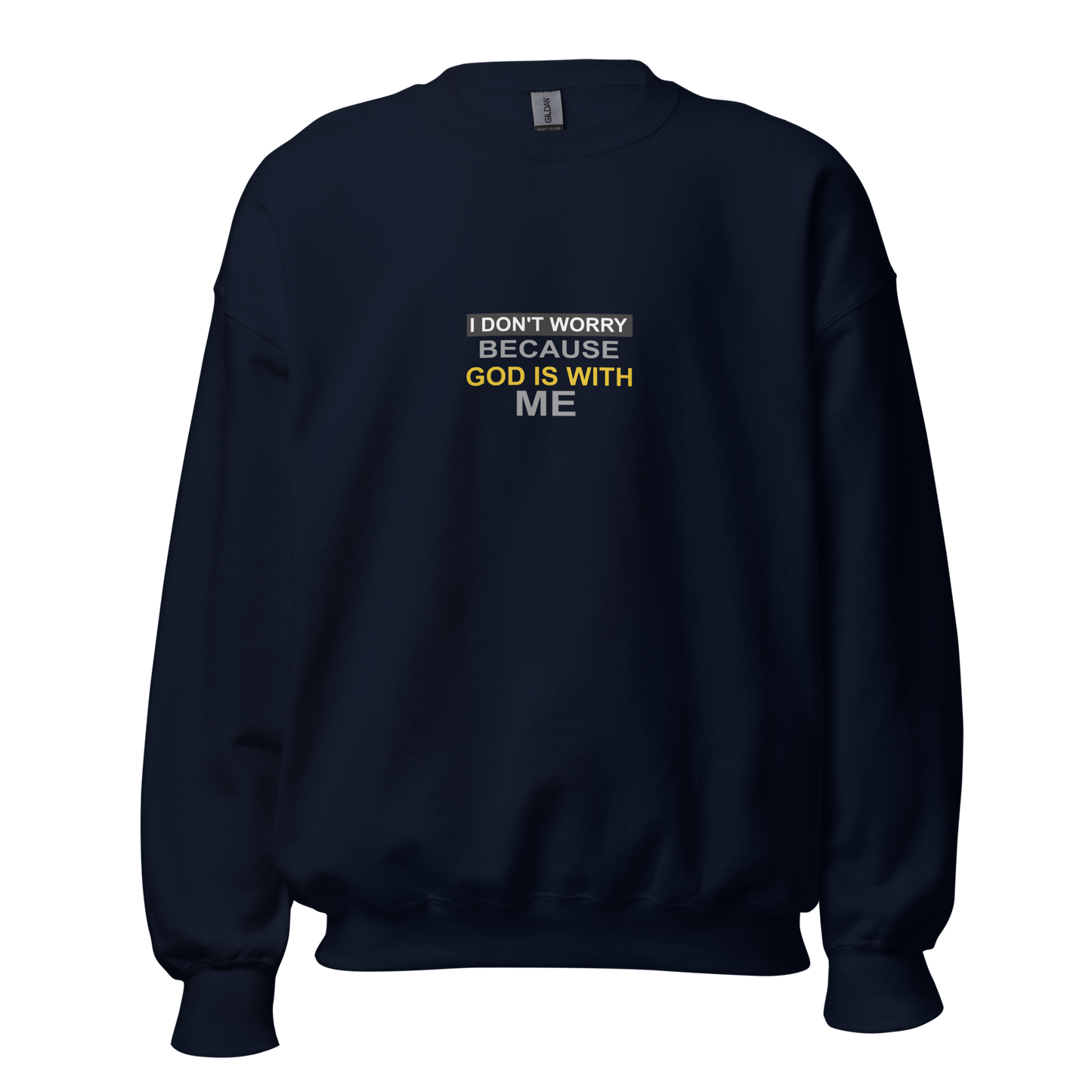 I Don't Worry Christian Crewneck