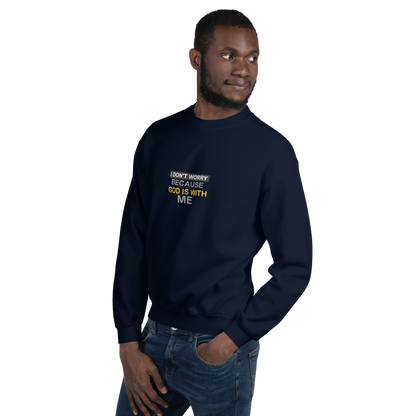 I Don't Worry Christian Crewneck