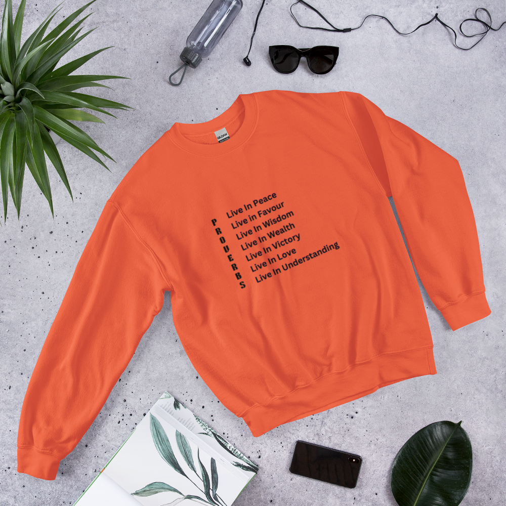 Proverbs Scripture Crewneck
