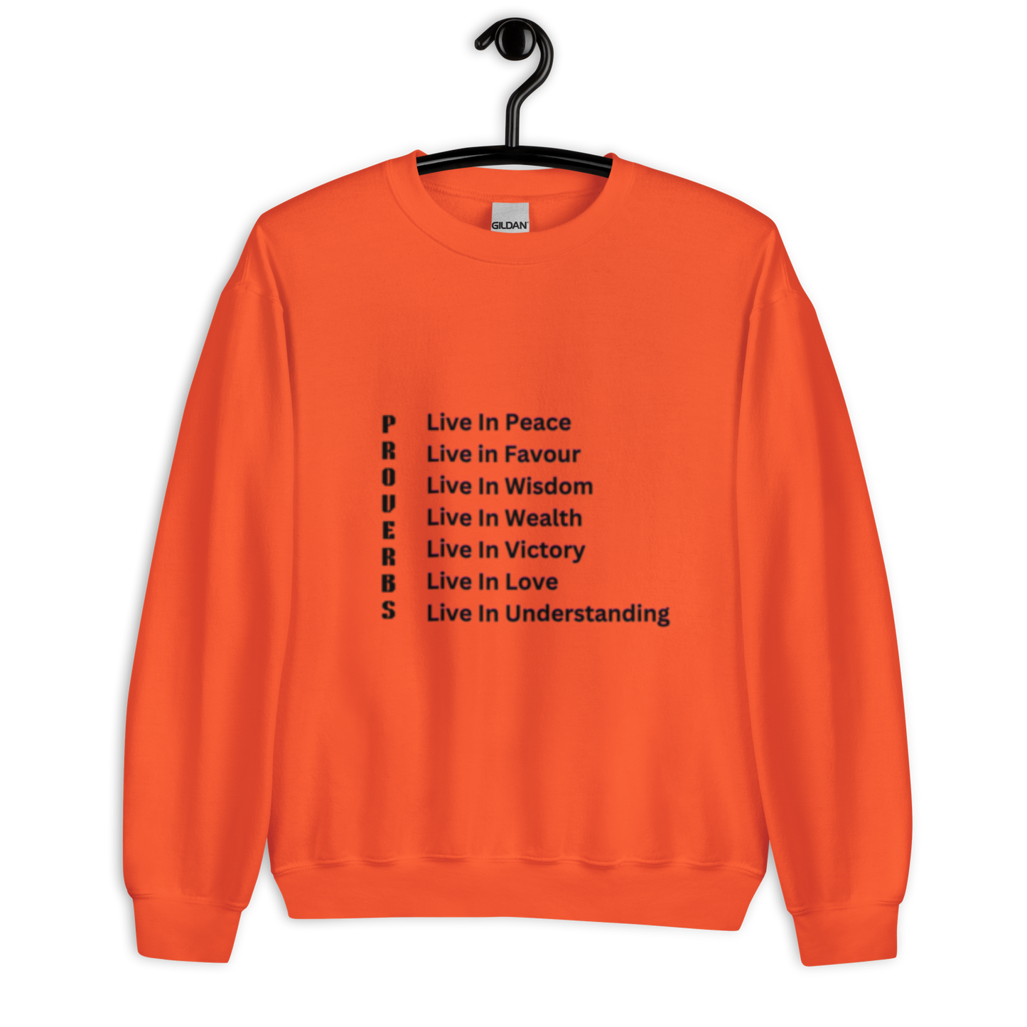 Proverbs Scripture Crewneck
