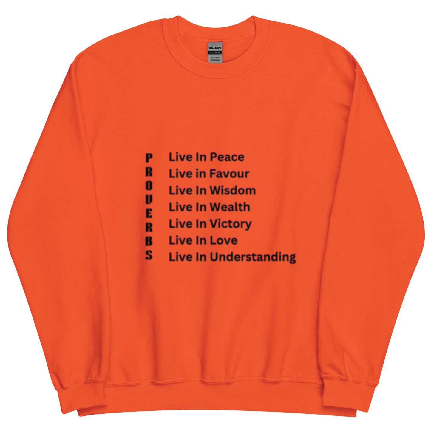 Proverbs Scripture Crewneck