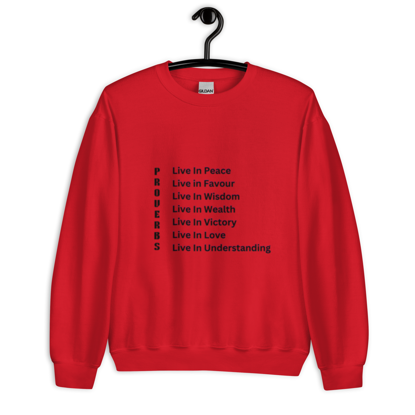 Proverbs Scripture Crewneck