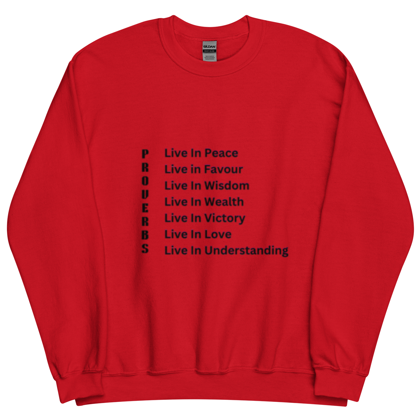 Proverbs Scripture Crewneck