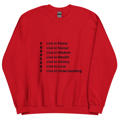 Proverbs Scripture Crewneck