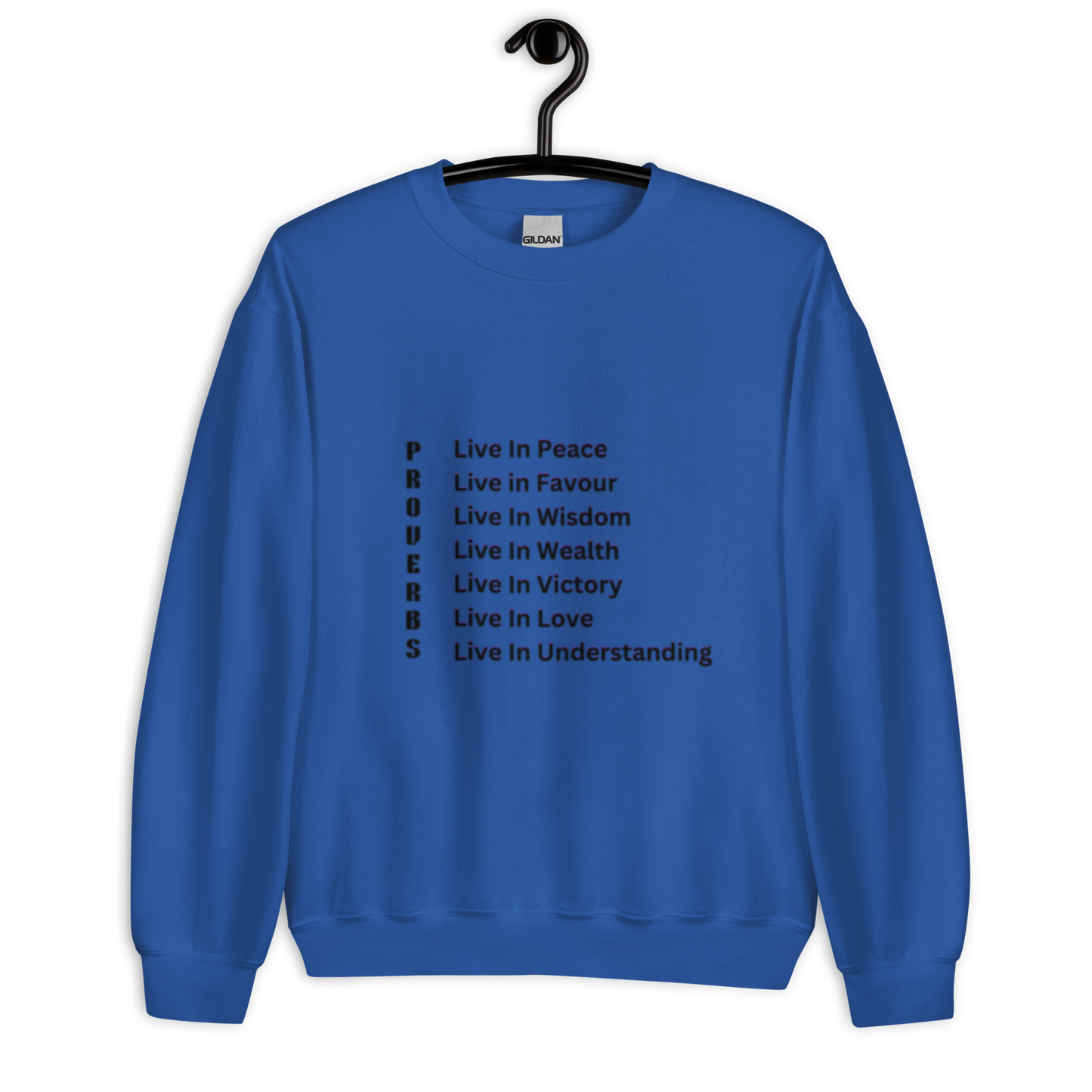 Proverbs Scripture Crewneck