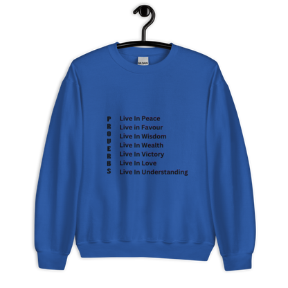 Proverbs Scripture Crewneck